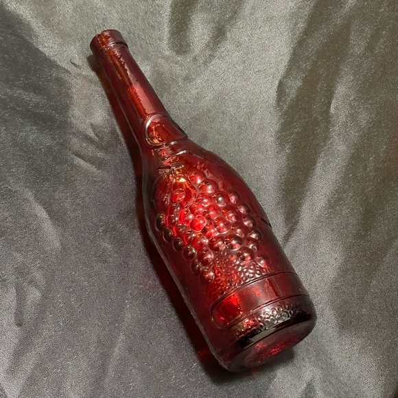 Vintage Red Wine Bottle Antique - Picture 2 of 11